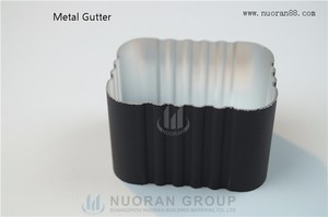 Construction Immobilier Matériaux <span class=keywords><strong>de</strong></span> construction en métal Toit vert Système <span class=keywords><strong>de</strong></span> drainage des eaux <span class=keywords><strong>de</strong></span> <span class=keywords><strong>pluie</strong></span> Canal d'<span class=keywords><strong>eau</strong></span> Gouttière en aluminium - Product Image 4