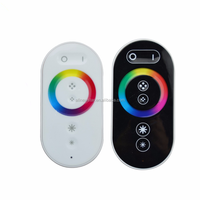 CE ROHS DC12-24V 18A Télécommande RF LED interrupteur de commande Tactile RVB LED Contrôleur contrôleur d'éclairage