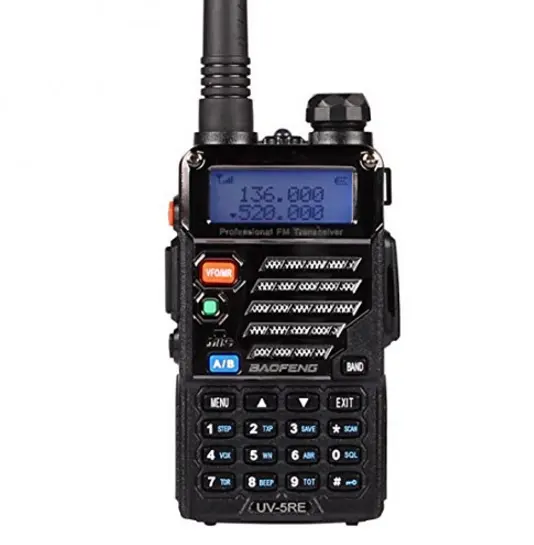 BF-UV-5RE Walkie Talkie 5W 128CH FM VOX DTMF Two-Way Radio kids walkie talkies 4 pack 1000 mile range interphone poc scanner