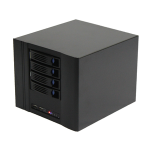 N4 <strong>NAS</strong> 4-Bay Desktop <strong>Mini</strong> Tower Server <strong>Case</strong> with Hot-Swap HDD Tray in Stock - Product Image 2