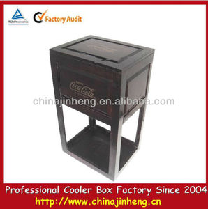 Exterior con aislamiento <span class=keywords><strong>de</strong></span> madera enfriador <span class=keywords><strong>de</strong></span> vino caja, <span class=keywords><strong>Jack</strong></span> <span class=keywords><strong>daniels</strong></span> nevera portátil - Product Image 1
