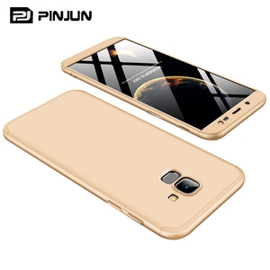 Custodia Rigida 3 in 1 per Cellulare <span class=keywords><strong>Samsung</strong></span> <span class=keywords><strong>Galaxy</strong></span> <span class=keywords><strong>J6</strong></span>+ / <span class=keywords><strong>J6</strong></span> Plus, Protezione Completa a 360 Gradi - Product Image 4