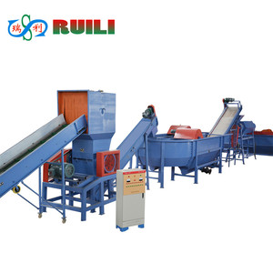 Waste Plastic Film Recycling Machine Company Waste Used Pe Pp Film Plastic Washing Line Recycling Machine Plant Production Line