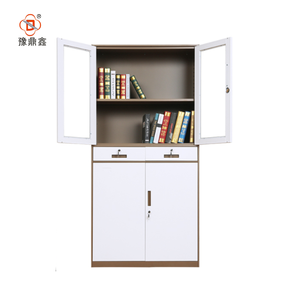 Thời trang văn Phòng Thương mại đồ nội thất kim loại lông cạnh cho các tài liệu lưu trữ tập tin tủ với giữa 2 ngăn kéo - Product Image 2