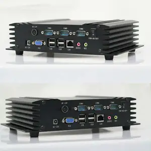 de alto rendimiento de la placa base intel atom d2550 sin ventilador mini pc industrial firewall mini itx