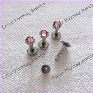 [SS-L968] Met Crystal Rvs Magnetische Unieke <span class=keywords><strong>Labret</strong></span> Studs - Product Image 1
