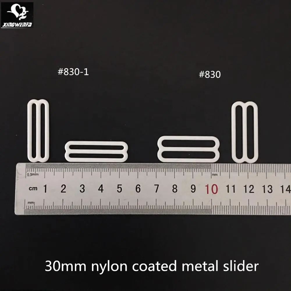 30mm 큰 크기 금속 조절기 나일론 코팅 금속 슬라이더 브래지어 조절기