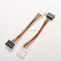 Cable adaptador de alimentación de disco duro IDE de 4 pines a SATA de 15 pines