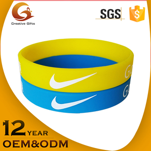 Promoción <span class=keywords><strong>barato</strong></span> diseño personalizado ecológico <span class=keywords><strong>Nike</strong></span> pulsera de silicona - Product Image 1