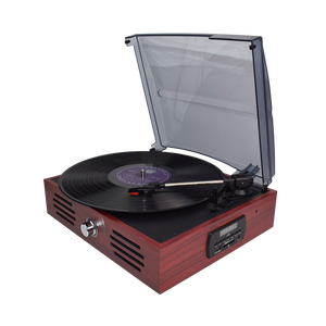 Cũ Thời Trang Máy Hát turntable Vinyl LP Ghi Player với Xây Dựng trong Loa Stereo - Product Image 2