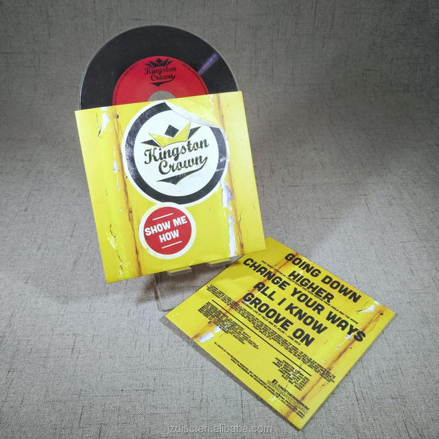 Audio CD Records Offset Printing Packing in Jacket