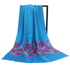 Echarpe africaine pour femmes musulmanes <span class=keywords><strong>arafat</strong></span> Echarpe noire et rouge Echarpes d'hiver en coton égyptien en vrac - Product Image 4