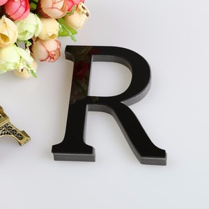 <span class=keywords><strong>Adesivi</strong></span> Murali 3D a Specchio in Acrilico <span class=keywords><strong>con</strong></span> Lettere dell'Alfabeto, Autoadesivi <span class=keywords><strong>per</strong></span> Decorazione Casa, Insegne Fai-da-Te - Product Image 5