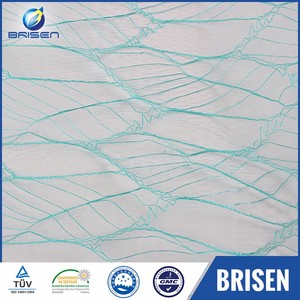 Couleurs broder polyester <span class=keywords><strong>tulle</strong></span> décoration <span class=keywords><strong>bleu</strong></span> inhabituel tissus d'ameublement - Product Image 5