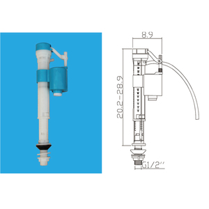 MT-030 ด้านล่างเติมห้องน้ำวาล์ว,กรอง,ปรับ,Universal,ห้องน้ำอุปกรณ์เสริม - Product Image 3