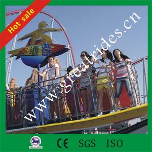 Attractions en plein air équipements amusment coulissante piste bateau renouvelable à bascule surfeur fou manèges à vendre - Product Image 1