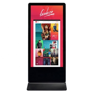 Refee Pantalla Digital de Señalización de 65 Pulgadas con Soporte, Reproductor de Publicidad Independiente, Quiosco - Product Image 1