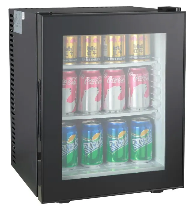 40 Liter Glastür Minibar Kühlschrank ohne Kompressor