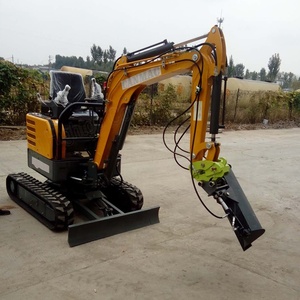 Ce-certificering kleine digger 2ton 1ton 1.5ton 1.8ton mini graafmachine