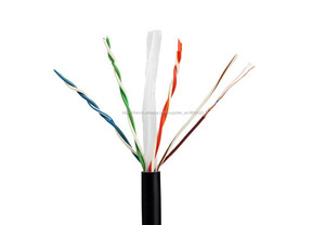 Bonne qualité prix compétitif 305 <span class=keywords><strong>m</strong></span> pleine cuivre couverte 4 par réseau UTP Cat6 câble - Product Image 1