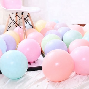 100 pièces 10 pouces ballon en Latex couleur Macaron ballons de décoration de mariage SBR122 - Product Image 1