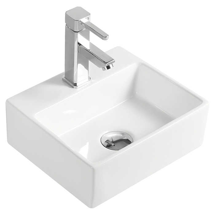 Ovs Wall Hung Ceramic Rectangular Small Wash Basin| Alibaba.com