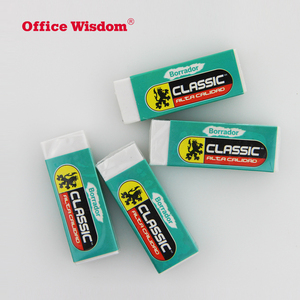 Goma de borrar blanca para uso escolar, borrador de tubo cuadrado clásico, Simple y práctico, promoción al por mayor - Product Image 3
