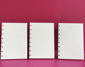 Tùy Chỉnh Kích Thước Khác Nhau Đĩa Ràng Buộc Máy Tính Xách Tay Nạp Lại Giấy Trang Dot/Grid/Line/Blank - Product Image 4