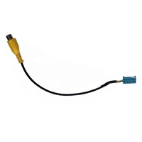 Cámara de respaldo para retrovisor de coche, adaptador de conector RCA, Cable de alambre para Volkswagen Adui Skoda, unidad principal Original, sistema de Radio MQB PQ MIB