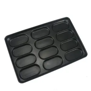High quality commercial bakeware Factory Wholesale High Quality hot dog pan /Hamburger Trays for bakery oven