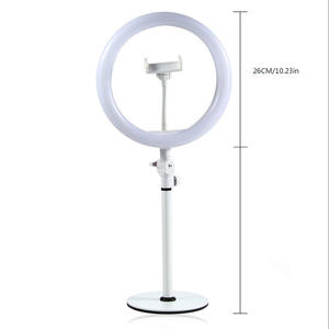 Ring Light LED 10 Inch, Ringlight Dimmable 3200K-5600K, Lampu Ring Light untuk Fotografi dan Makeup - Product Image 3