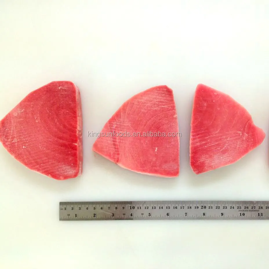 Kualitas Baik Harga Steaks Tuna CO Yellowfin Frozen Super