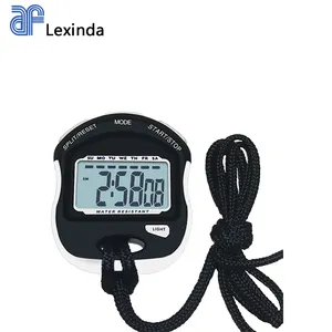 OEM color outdoor waterpoof back light digital sport stopwatch