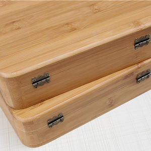 Pan Giá Thấp Sản Phẩm Mới Tùy Chỉnh Góc Tròn Khắc Logo Tre Hộp Quà Tặng Bằng Gỗ - Product Image 5