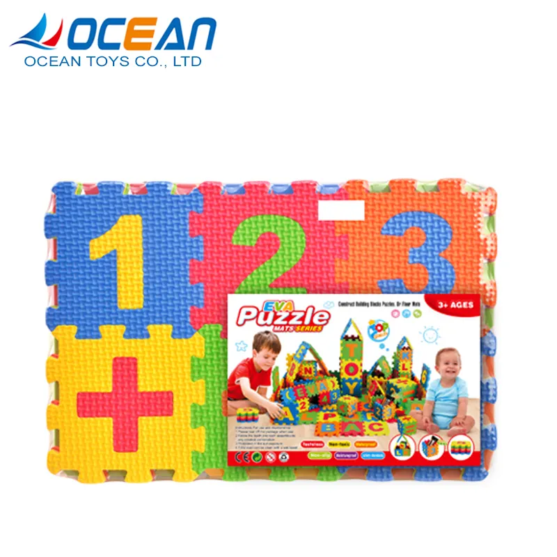 36pcs bebê Early learning brinquedo educativo puzzle de espuma eva chão mat
