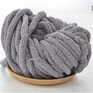 スーパーソフトフィーリングベイビー100% ポリエステルスーパーチャンキーシェニールヤーン - Product Image 5