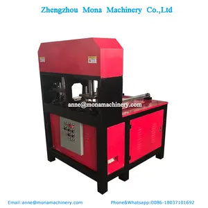 Round/square double cylinder stainless steel pipe hole punching machine