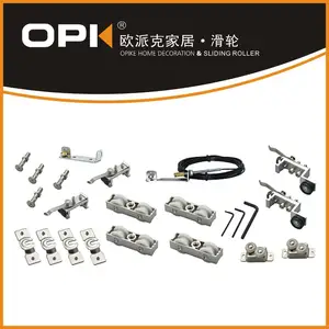 OPK Top Hung 双滚轮传动装置同步滑动门系统