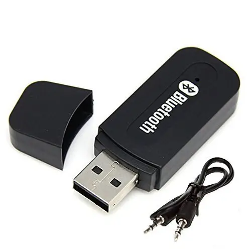 Adaptador receptor usb bluetooth, adaptador para áudio automotivo, estéreo, alto falante, fone de ouvido, música, carro, receptor estéreo, adaptador para bluetooth