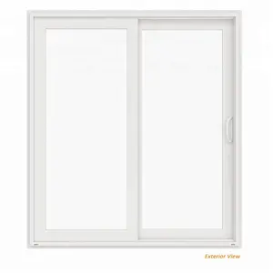 Minglei Balkon Wit Vinyl Upvc Plastic Glazen Schuifdeur