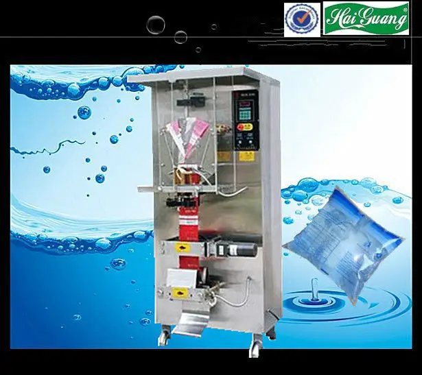 Đóng gói chất lỏng tự động máy đường nước gói 500 ml / máy nước gói