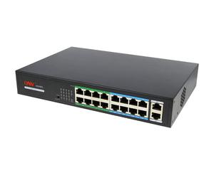 สวิตช์สมาร์ทโฟน16พอร์ต10/100Mbps พร้อมพอร์ต RJ45 2 1000Mbps แบบไม่มีการจัดการรองรับระยะไกล10M/250M - Product Image 4