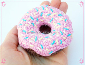 Venta al por Mayor de Juguetes de Ganchillo Hechos a Mano 100%, Juguetes de Amigurumi de Helado Rellenos para Bebés, MFB-030 - Product Image 6