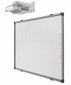 Smart Board USB Grande Tela De Toque Quadro Interativo Whiteboard Digital com Projetor