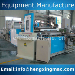 HX-SJ1575 completo- automática rebobinado y perforada de papel higiénico y toallas de cocina de la máquina máquina de papel toal - Product Image 2