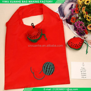 <span class=keywords><strong>2025</strong></span> biểu tượng tùy chỉnh in trái cây polyester <span class=keywords><strong>nylon</strong></span> tái sử dụng có thể gập lại hàng tạp hóa mua sắm túi - Product Image 5