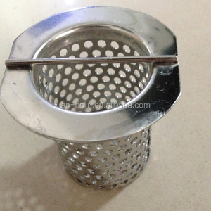 Temporärer 5-Zoll-Edelstahl-Abflussfilter mit Perforation für Wohngebäude - Product Image 3