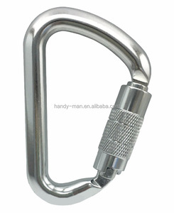 A104KTL <b>Tool</b> Swivel Carabiner Aluminum 8kN Safety Tether <b>Hook</b> - Product Image 1