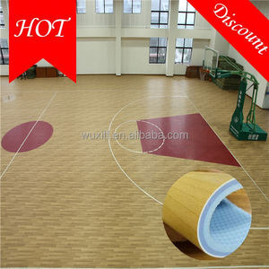 Carrelage de basket-ball standard <span class=keywords><strong>NBA</strong></span>, tapis silencieux de qualité supérieure, 2016, Offre Spéciale - Product Image 2