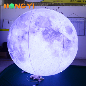 En plein air paysage décoration PVC gonflable LED ballon gonflable terre - Product Image 1